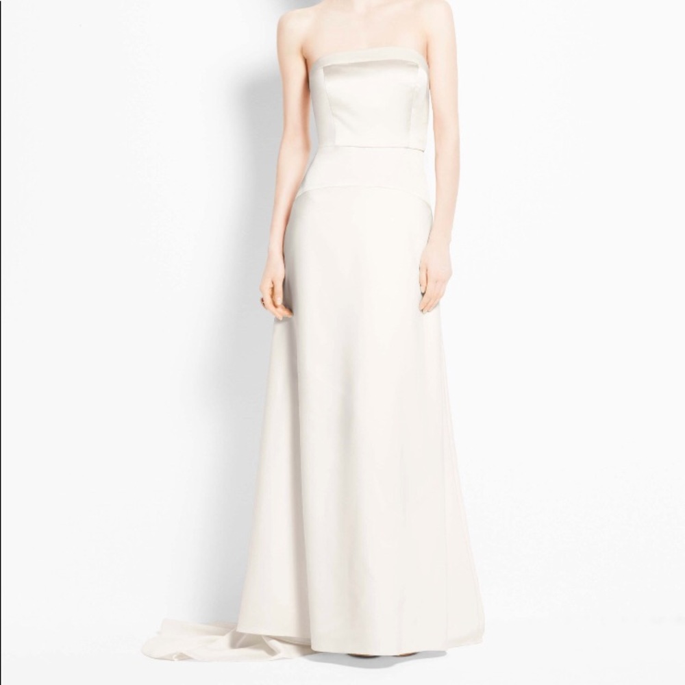 Ann Taylor Strapless Ivory Wedding Gown 4P NWT
